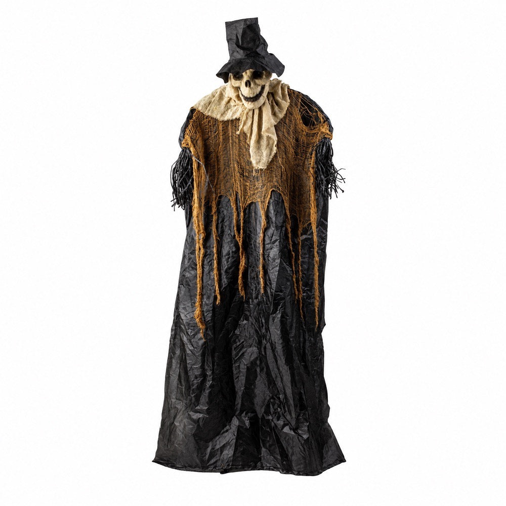 Animated scarecrow skeleton, 165 cm tall