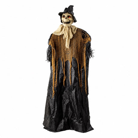 Animated scarecrow skeleton, 165 cm tall