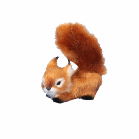 Squirrel with soft tail