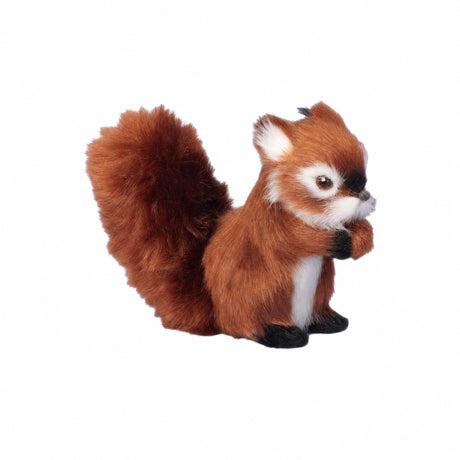 Squirrel with soft tail