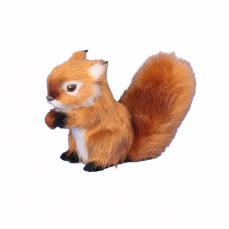 Squirrel with soft tail