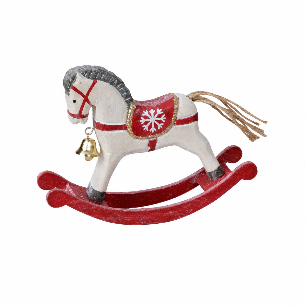 Small wooden rocking horse