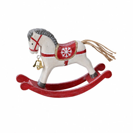 Small wooden rocking horse
