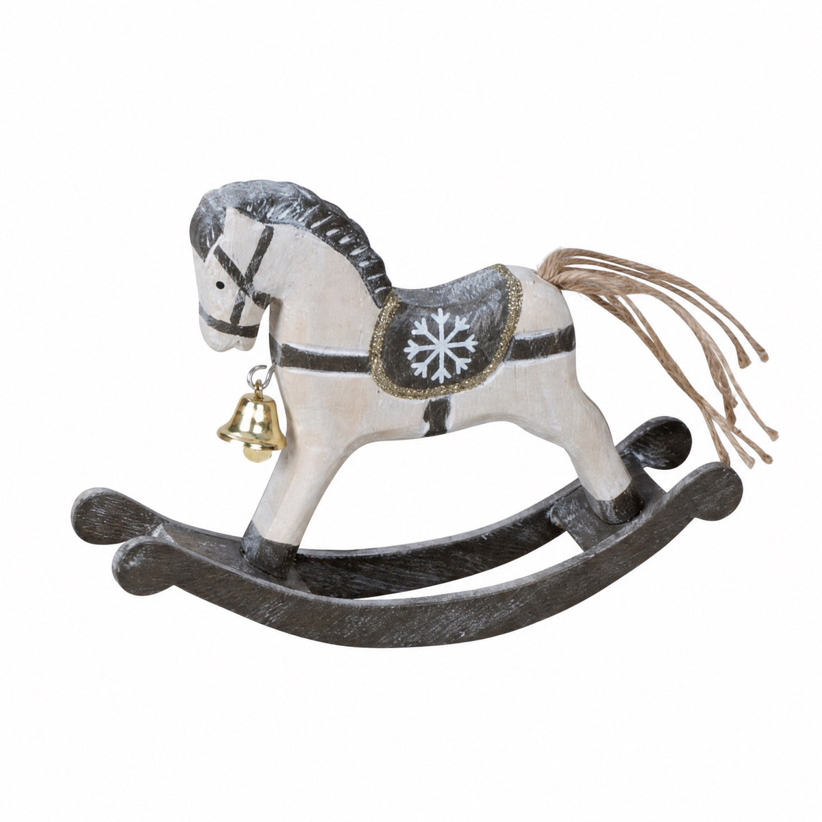 Small wooden rocking horse