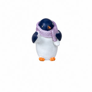 Penguin with scarf 8 cm