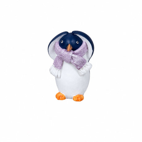 Penguin with scarf 8 cm