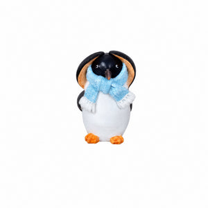 Penguin with scarf 8 cm