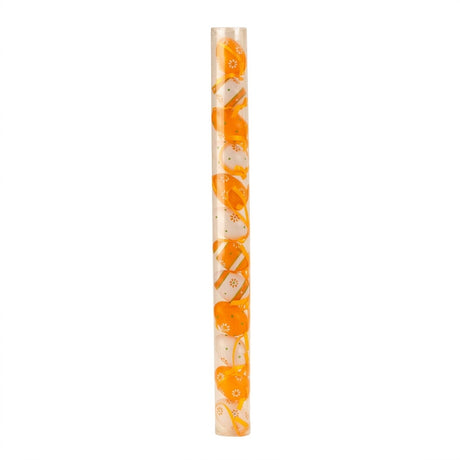 Plastic Easter eggs in tubes
