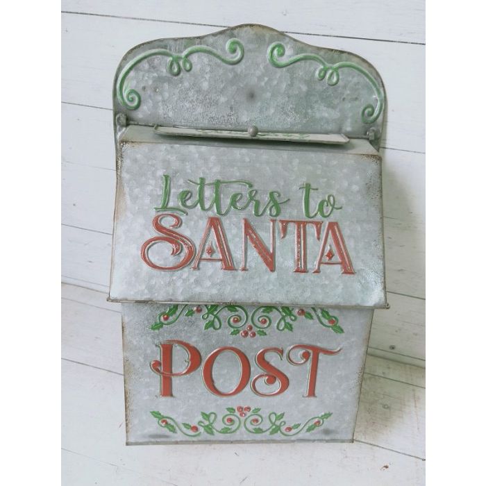 Postkasse i metallook