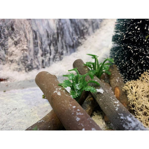 Små plastik planter til landskab