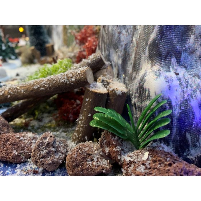 Små plastik planter til landskab