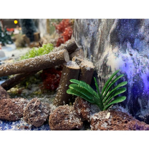 Små plastik planter til landskab