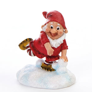 Forest elf in a snowball fight