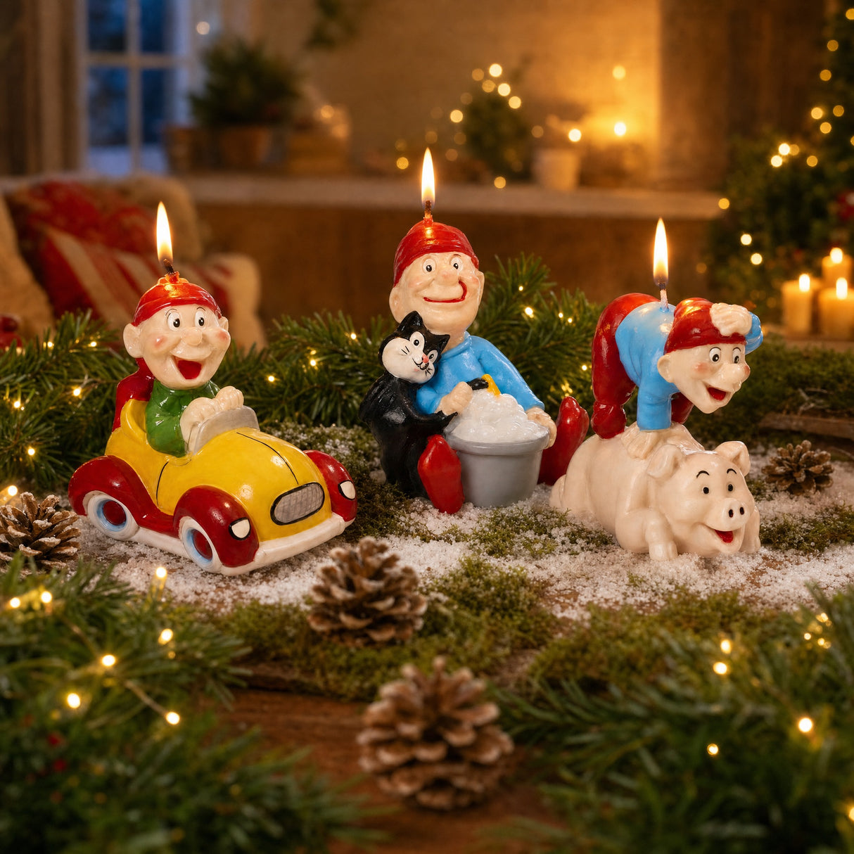 Bramming figure lights