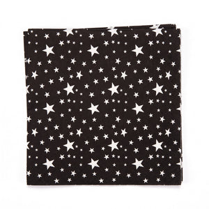 New Year napkins with stars