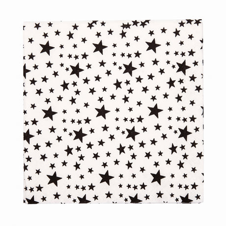 New Year napkins with stars