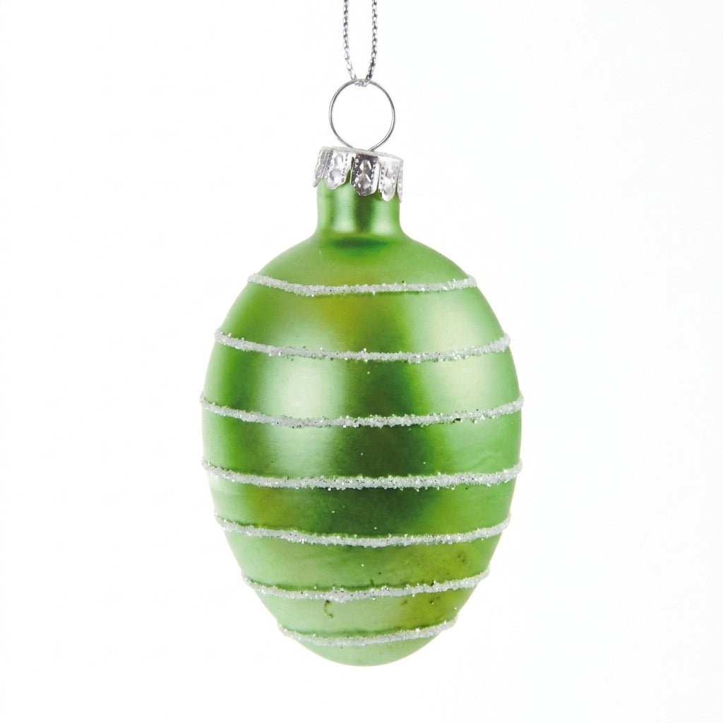 Hanging glass eggs