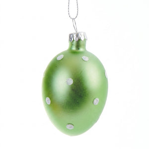 Hanging glass eggs