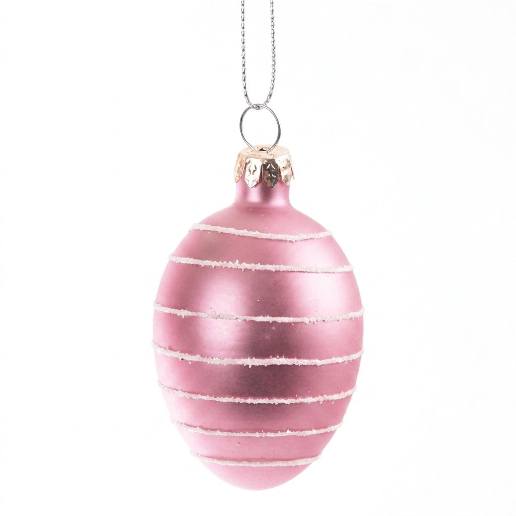 Hanging glass eggs