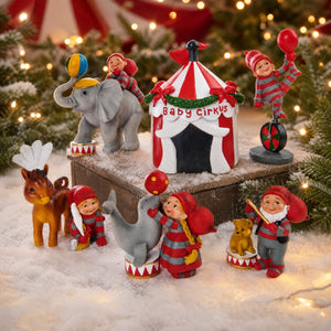 Baby elf circus set