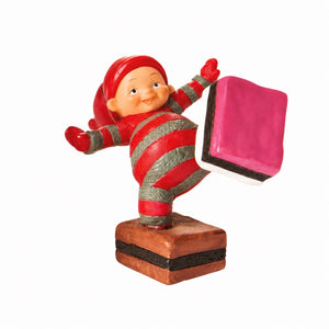 Baby Gnome with Licorice Candy