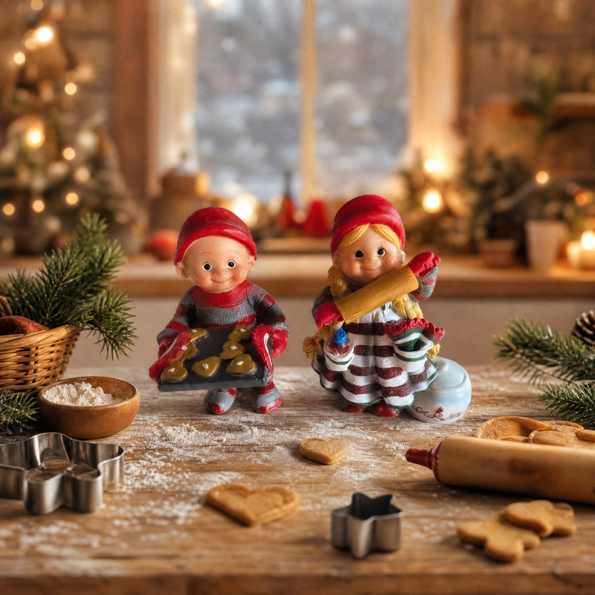 Baby Santa Claus baker