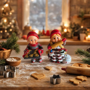 Baby Santa Claus baker