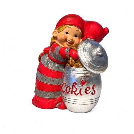 Baby Santa with cookies