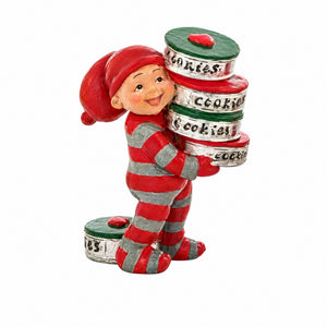 Baby Santa in a baking mood