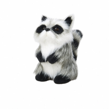 Raccoons in faux fur