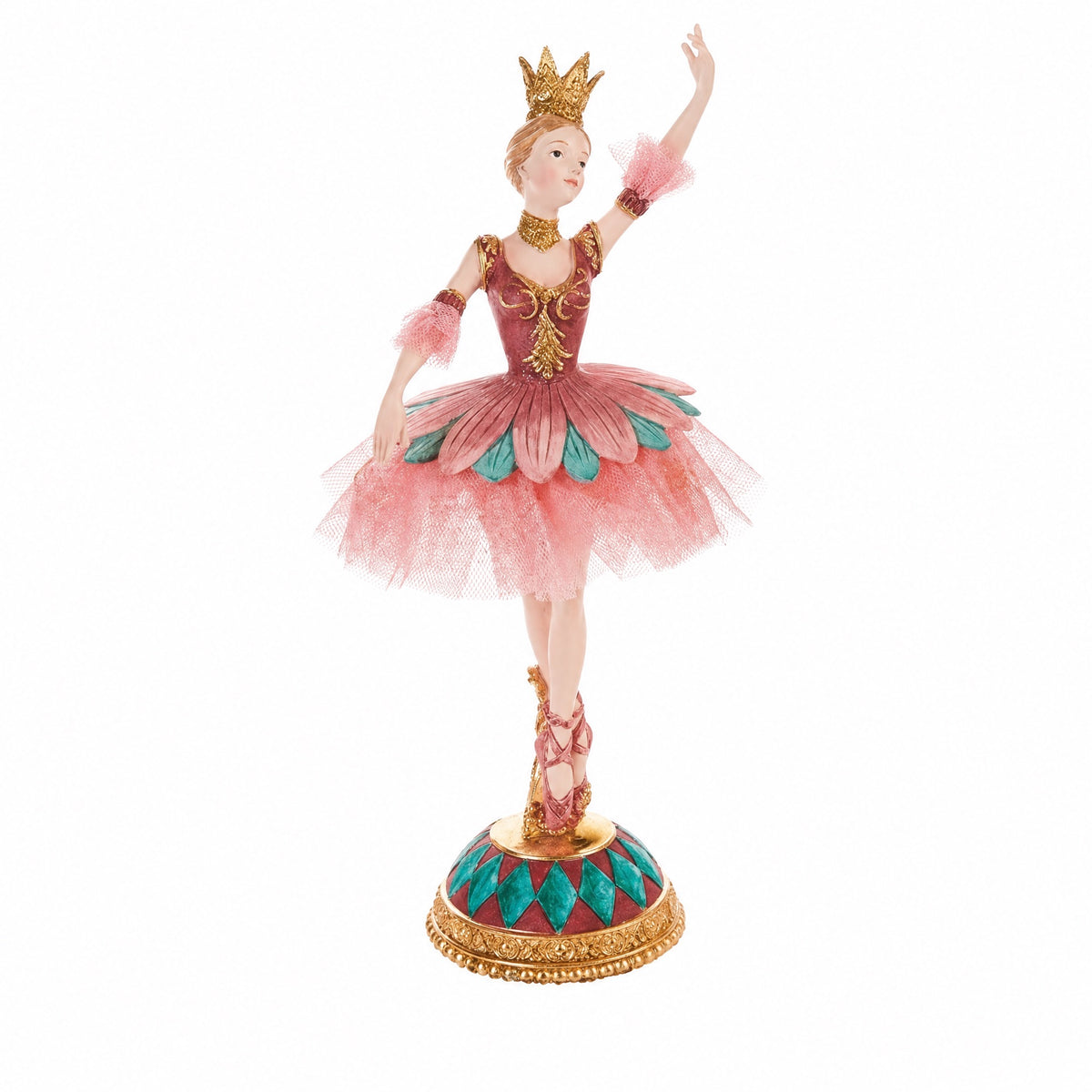 Ballerina with tulle skirt 27 cm high