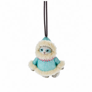 Animals in winter clothes