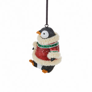 Animals in winter clothes