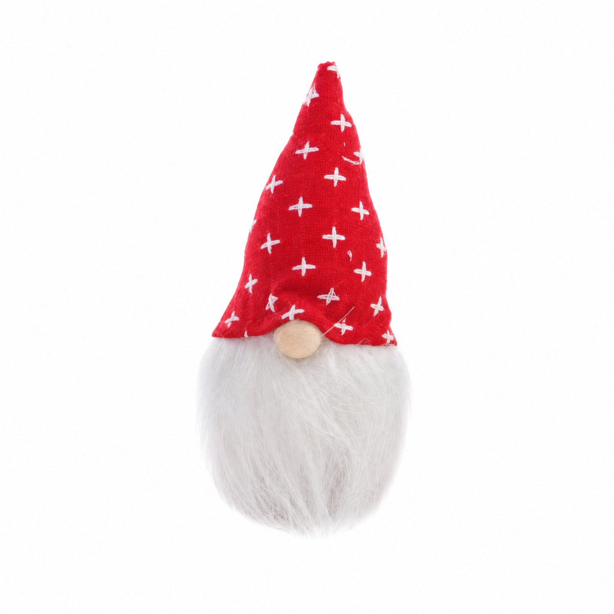 Red and white Santa gnome