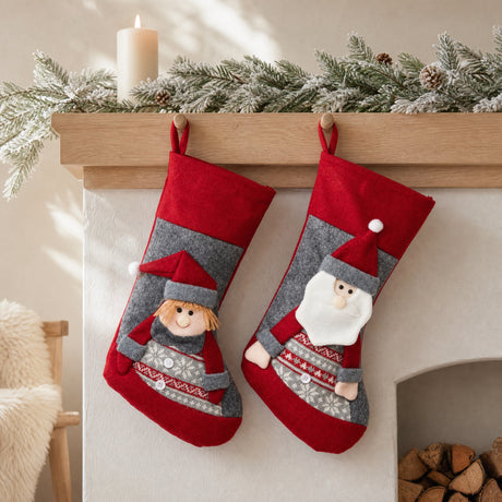 Felt Christmas stocking