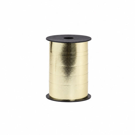 Gold colored gift ribbon
