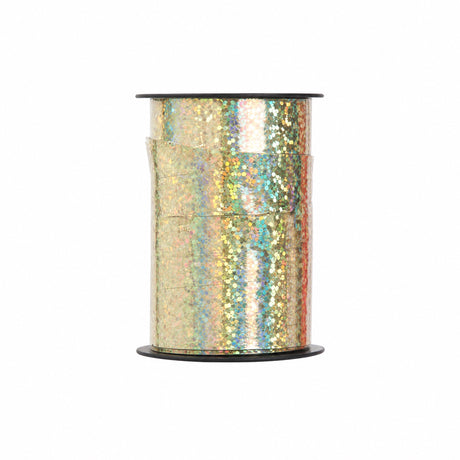 Gold colored gift ribbon