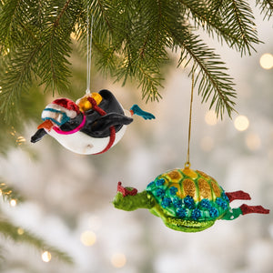Christmas Ball Swimming Animals