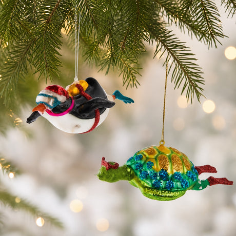 Christmas Ball Swimming Animals