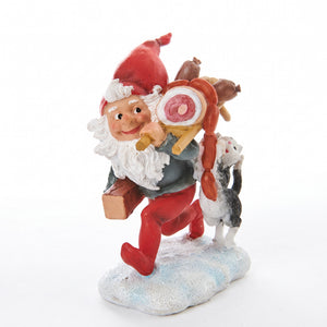 Elves with Christmas food