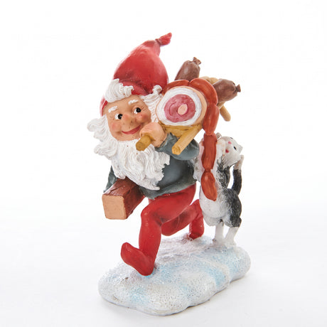 Elves with Christmas food