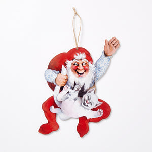 Vilhelm Hansen wooden elf father