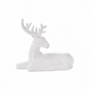 Reindeer in white porcelain