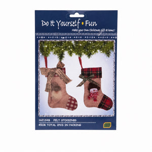 Do it yourself Christmas stockings
