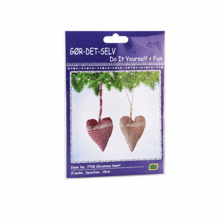 Do it yourself Heart Ornament