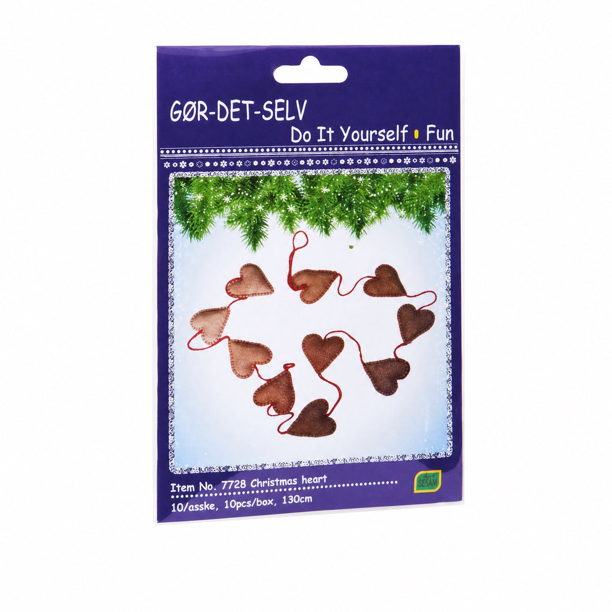 Do it yourself Heart Ornament