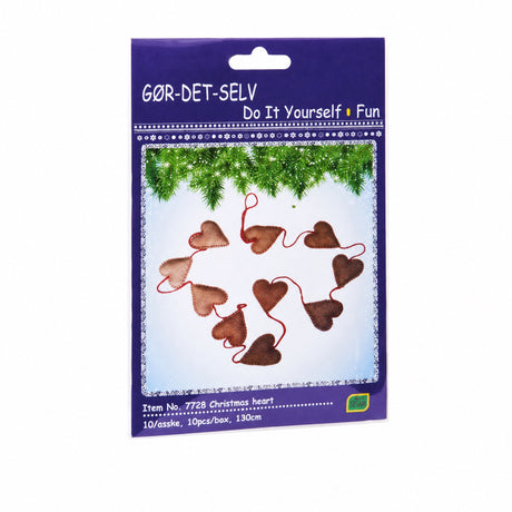 Do it yourself Heart Ornament