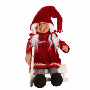 Gnome with wooden spoon