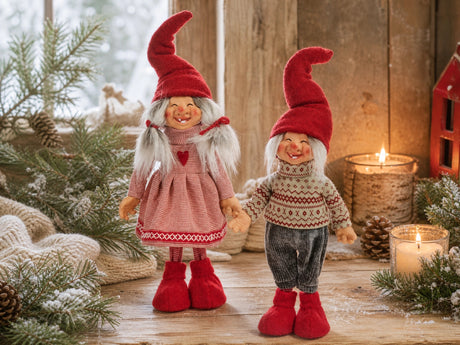 Standing elf 34 cm