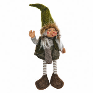 Elf with hanging legs 56 cm